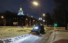 За очисткой Москвы от снега можно проследить онлайн За очисткой Москвы от снега можно проследить онлайн