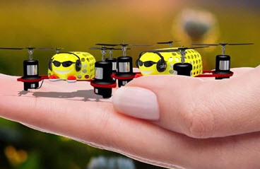  Dronies are the worlds tiniest autonomous flying machines