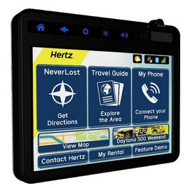 Hertz And Navigation Solutions Launch Next Generation Hertz NeverLost GPS System